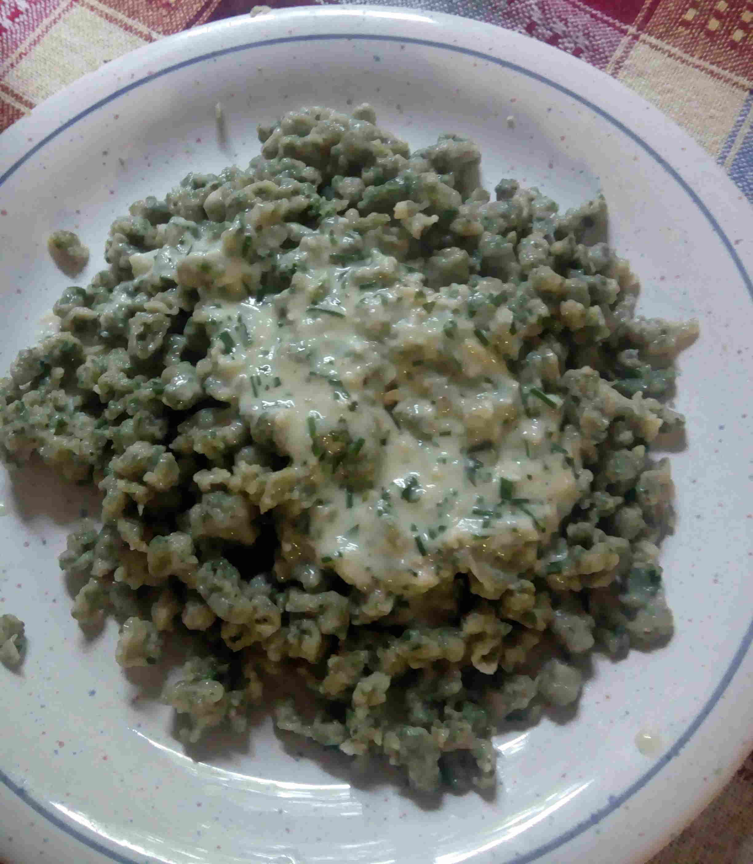 Brennnesselspätzle Brennnesselspätzle